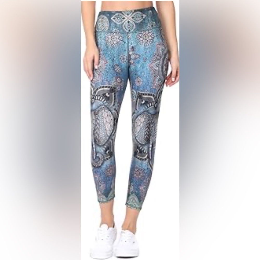 Evolution and Creation Cropped Leggings | EUC | Sz S